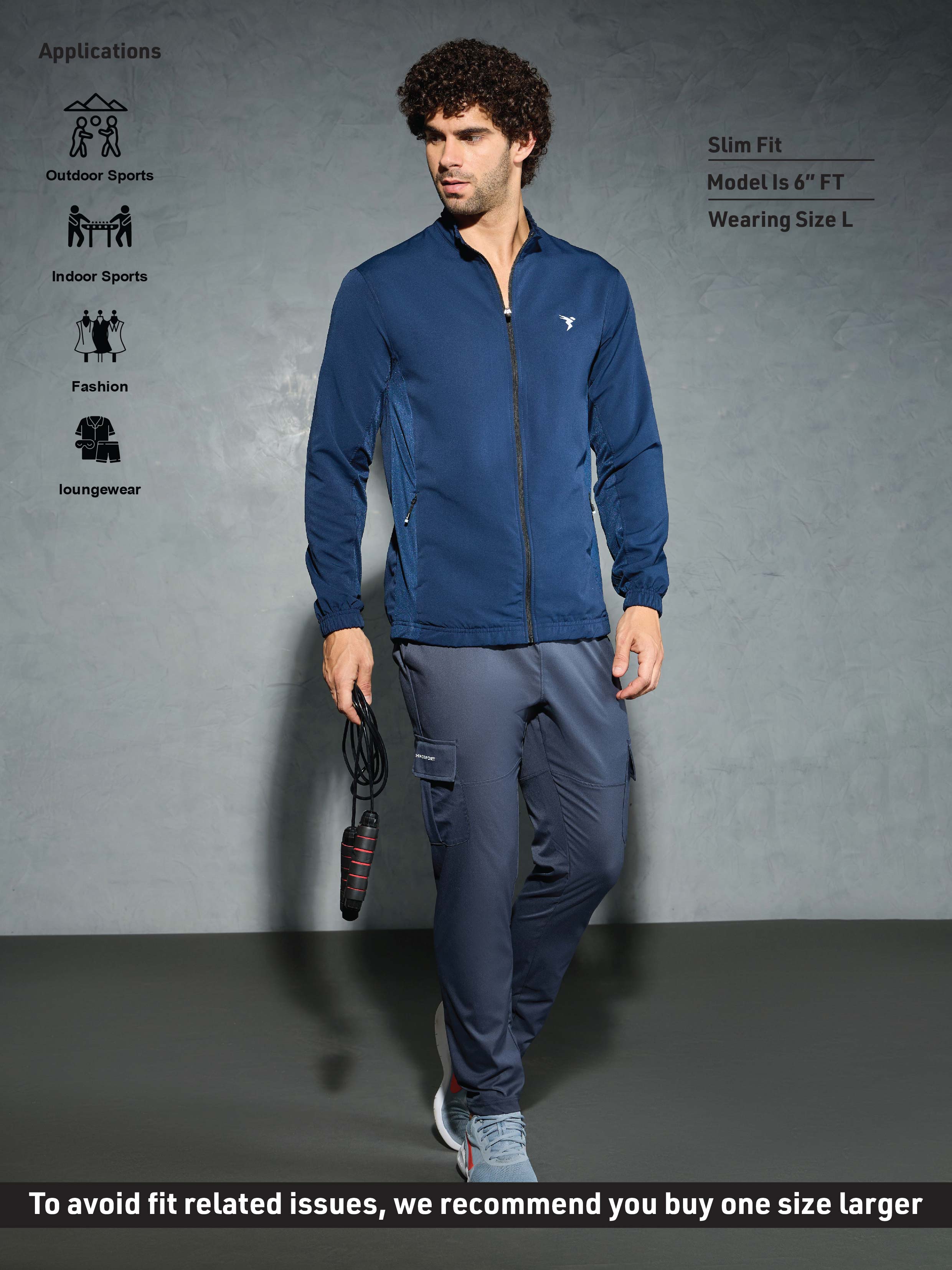 Technosport Jacket (Technolite) - PM86 - NAVY B