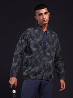 Technosport Printed Jacket (TS Flexi) - PM92 - BLACK STROM