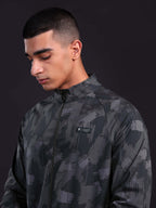Technosport Printed Jacket (TS Flexi) - PM92 - BLACK STROM