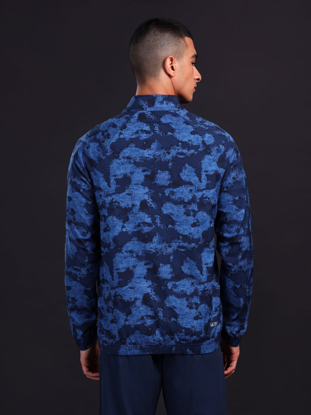 Technosport Printed Jacket (TS Flexi) - PM92 - BLUE CORAL