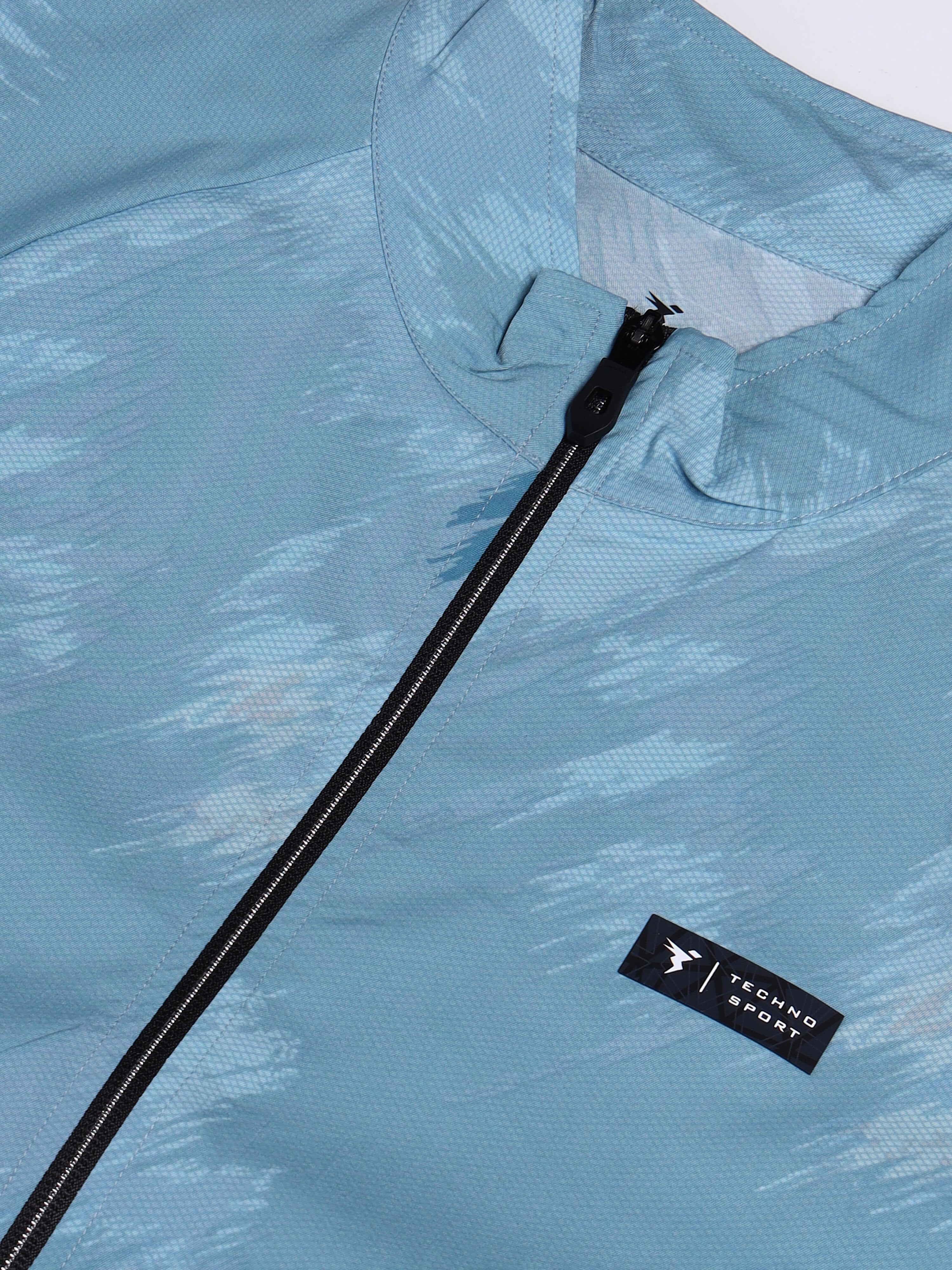 Technosport Printed Jacket (TS Flexi) - PM92 - BLUE WAVES