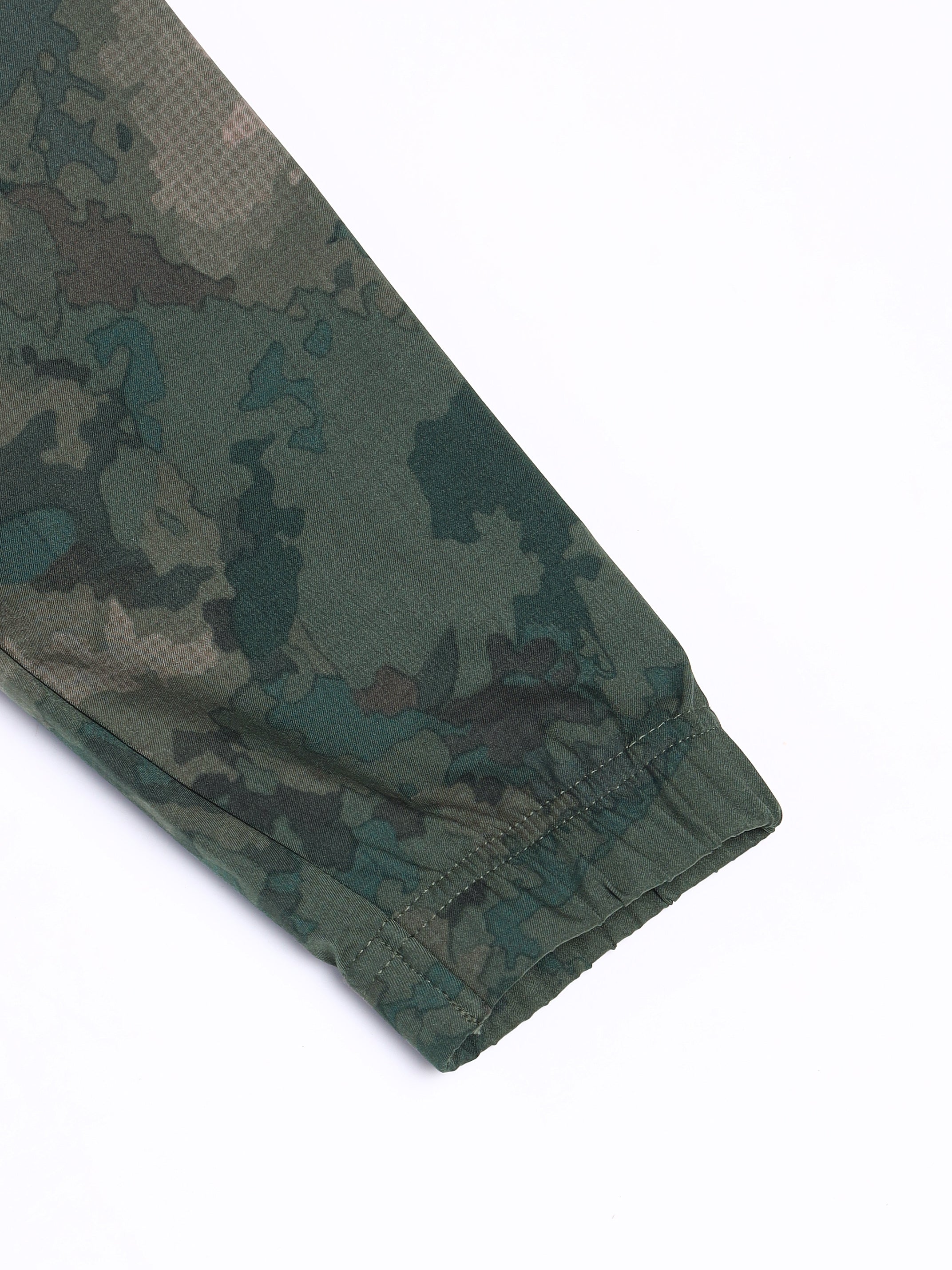 Technosport Printed Jacket (TS Flexi) - PM92 - GREEN BOG