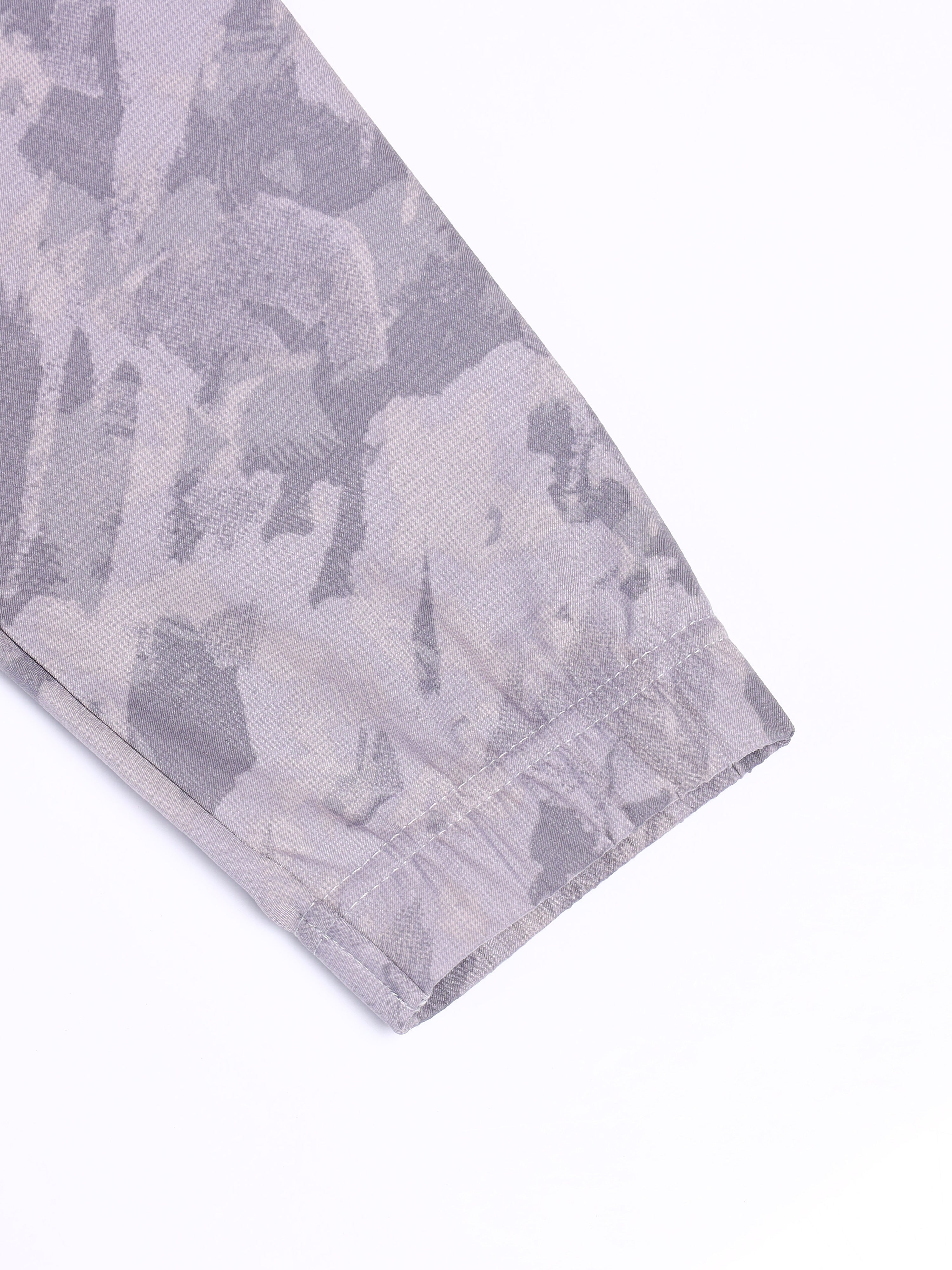 Technosport Printed Jacket (TS Flexi) - PM92 - GREY MARBLE