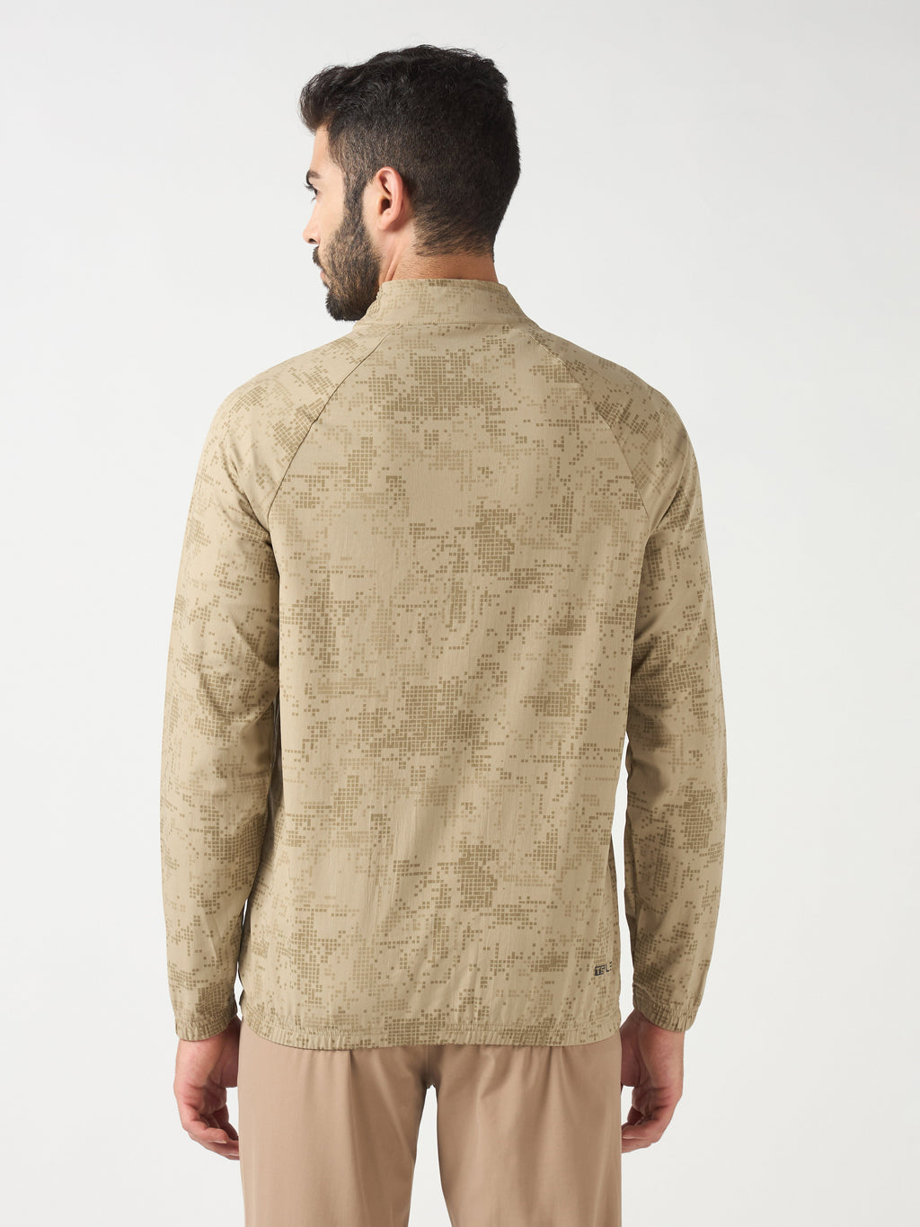 Technosport Printed Jacket (TS Flexi) - PM92 - KHAKI
