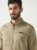 Technosport Printed Jacket (TS Flexi) - PM92 - KHAKI