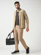 Technosport Printed Jacket (TS Flexi) - PM92 - KHAKI