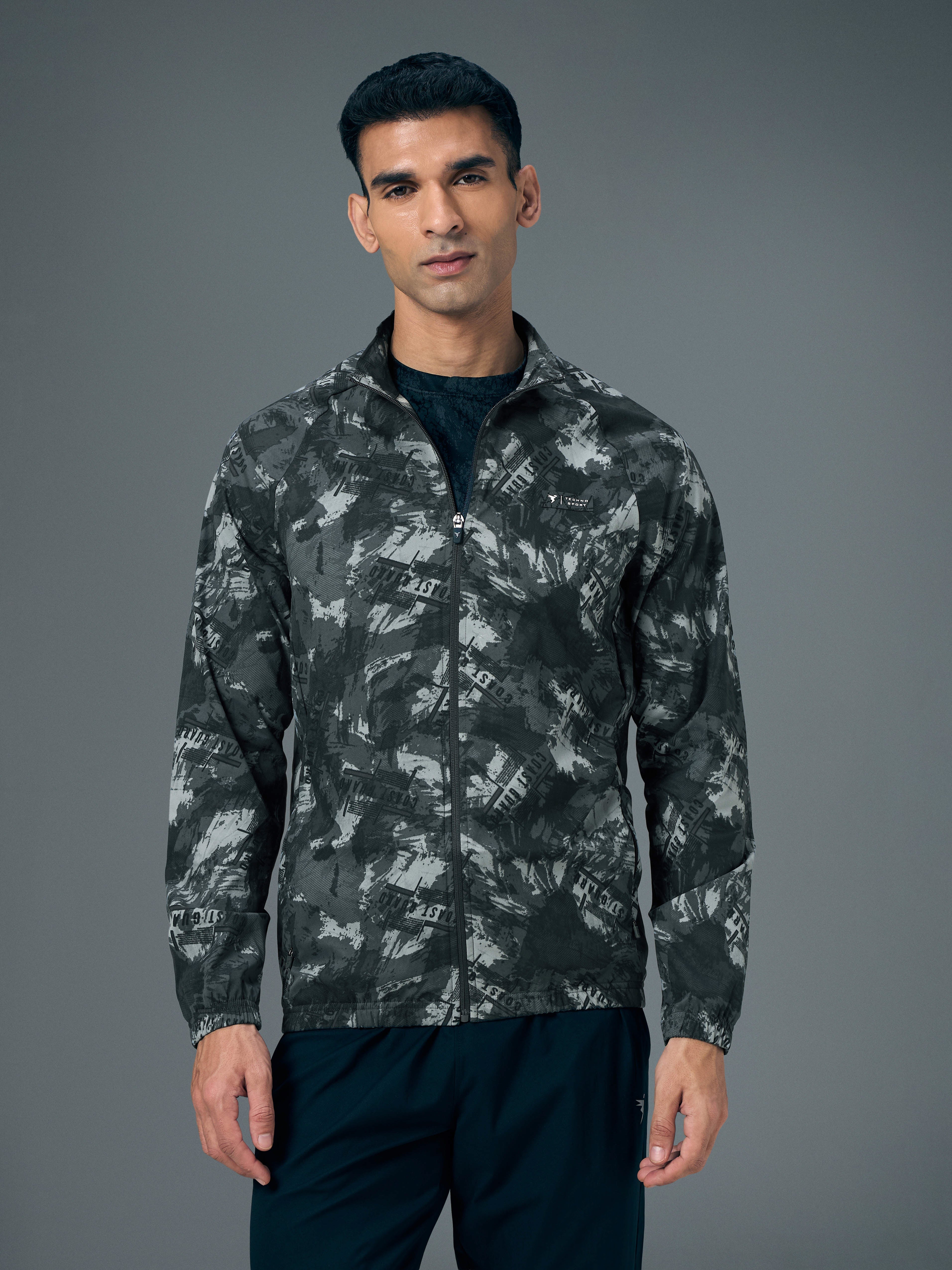 Technosport Printed Jacket (TS Flexi) - PM92 - SHADOW SQUADRON