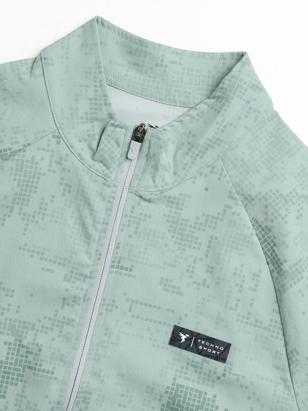 Technosport Printed Jacket (TS Flexi) - PM92 - ULTIMATE GRAY