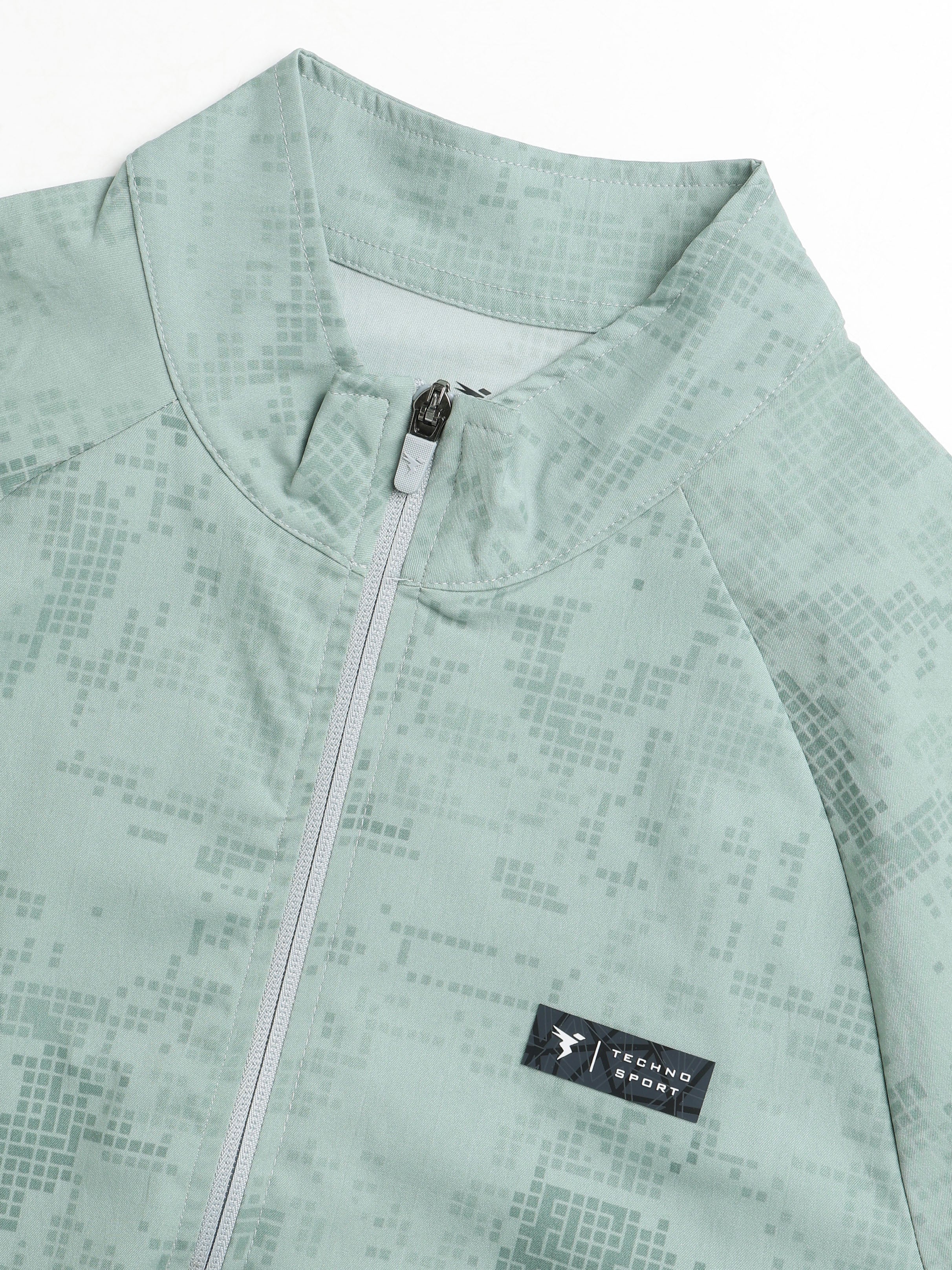 Technosport Printed Jacket (TS Flexi) - PM92 - ULTIMATE GRAY