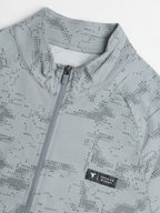 Technosport Printed Jacket (TS Flexi) - PM92 - WOODLAND GRAY