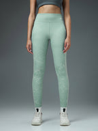 Technosport Women Printed Tights (Elasto Plus) - W155 - GREY SWIRL