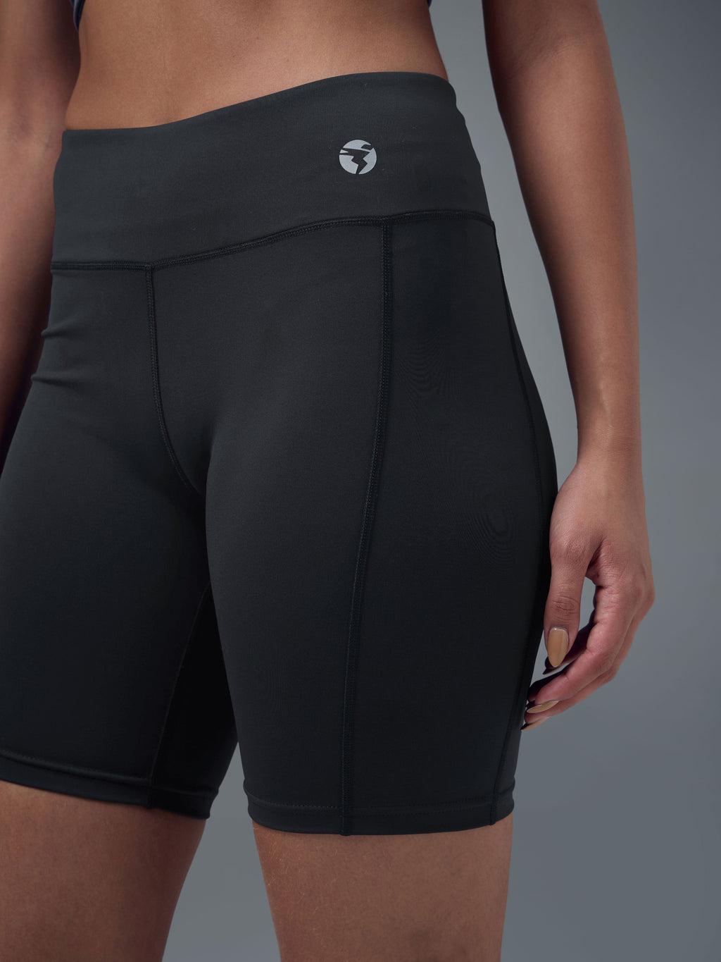Technosport Women Half Tights - W161 - BLACK