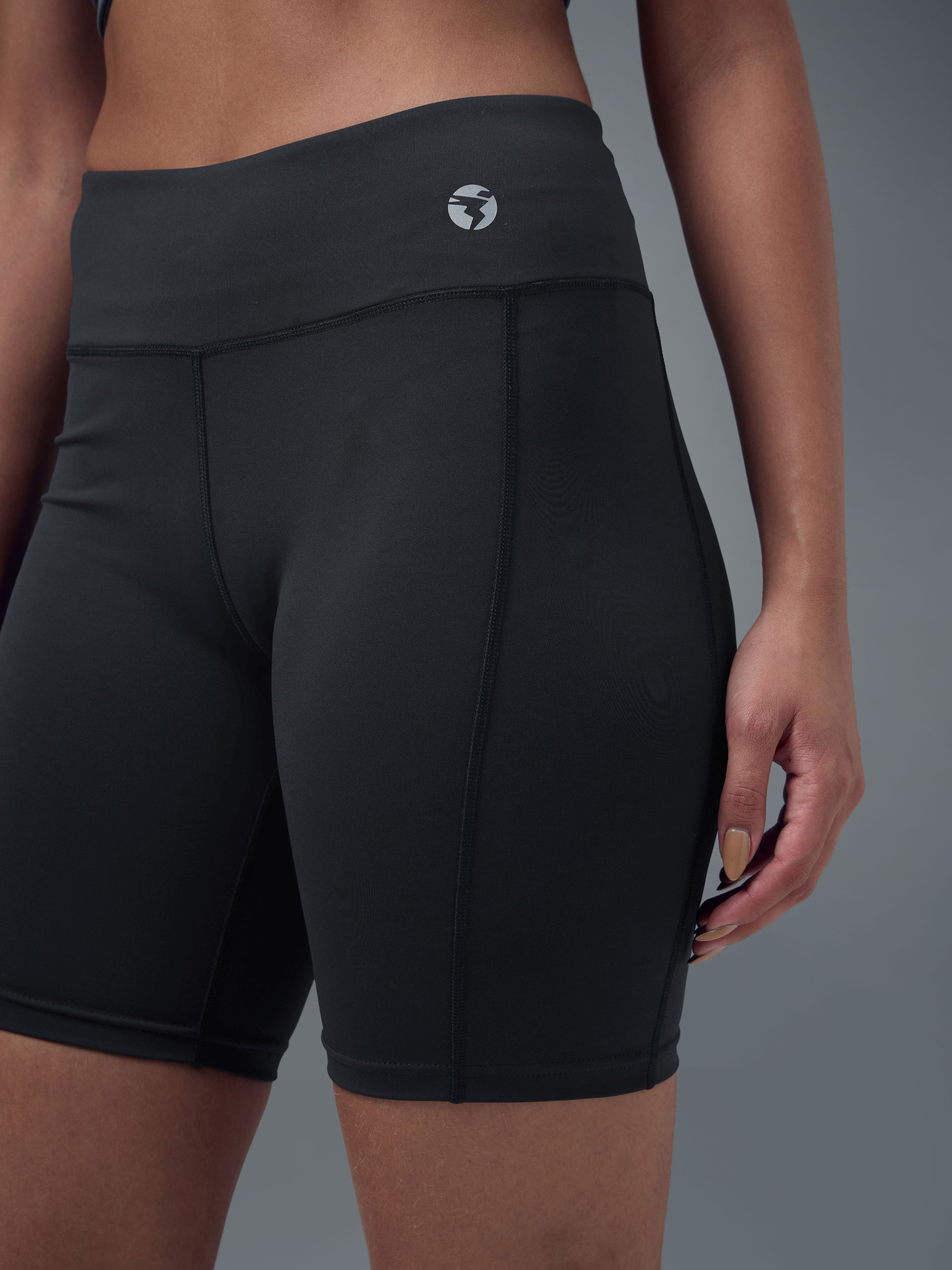 Technosport Women Half Tights - W161 - BLACK