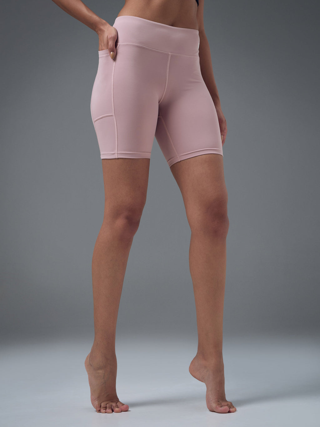 Technosport Women Half Tights - W161 - DUSTY PINK