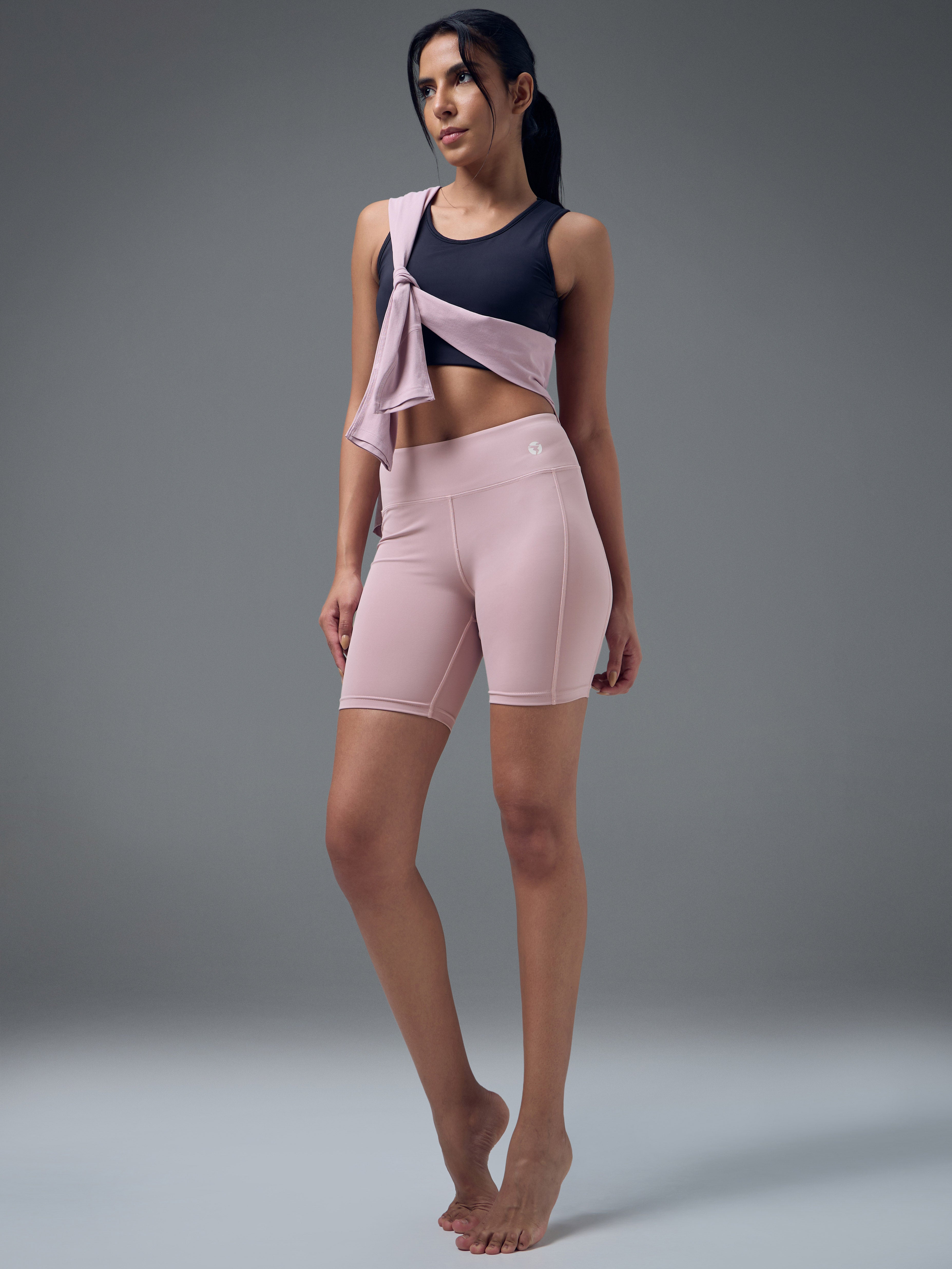 Technosport Women Half Tights - W161 - DUSTY PINK