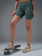 Technosport Women Half Tights - W161 - TREKKING GREEN