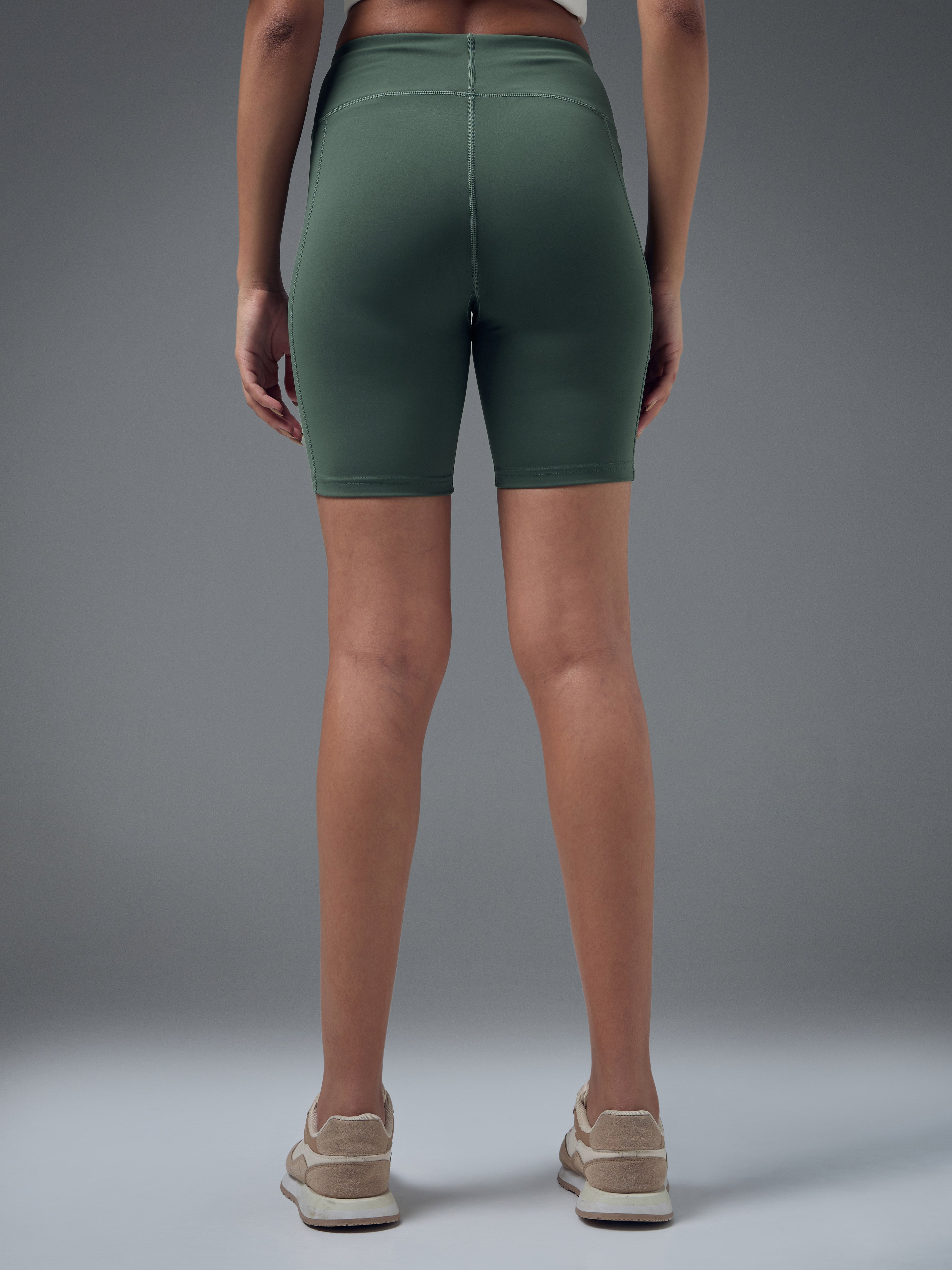 Technosport Women Half Tights - W161 - TREKKING GREEN
