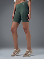 Technosport Women Half Tights - W161 - TREKKING GREEN