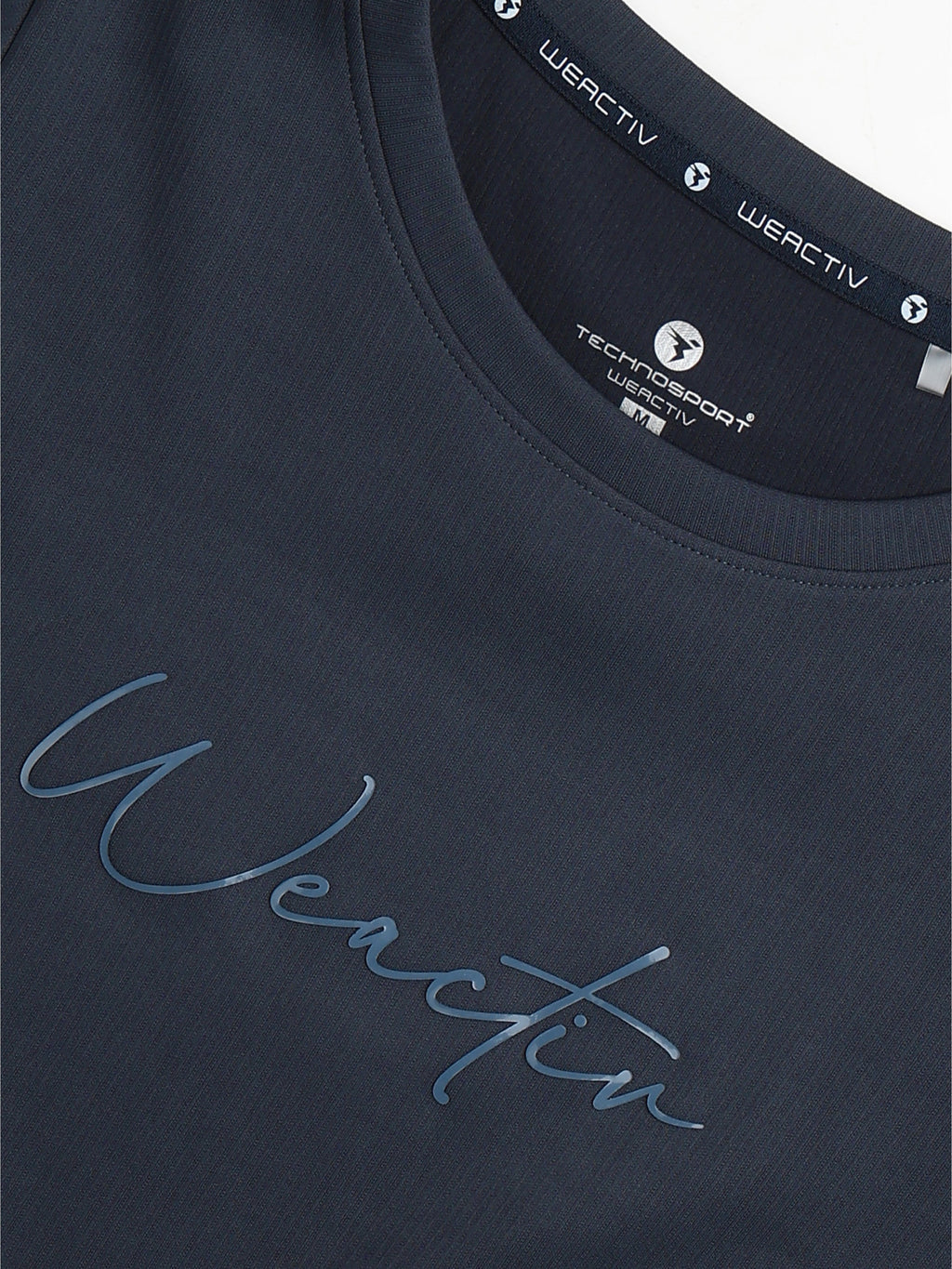 Technosport Women Relaxed Fit TShirt (Elasto Plus) - W163 - CARBON GREY
