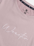 Technosport Women Relaxed Fit TShirt (Elasto Plus) - W163 - DUSTY PINK