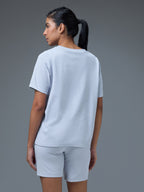 Technosport Women Relaxed Fit TShirt (Elasto Plus) - W163 - HEATHER
