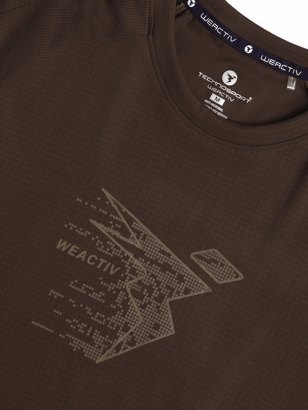 Technosport Women TShirt (Techno Cool) - W170 - CHOCOLATE A