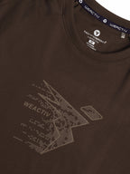 Technosport Women TShirt (Techno Cool) - W170 - CHOCOLATE A