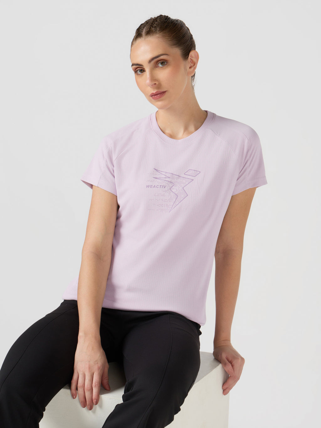 Technosport Women TShirt (Techno Cool) - W170 - LILAC B