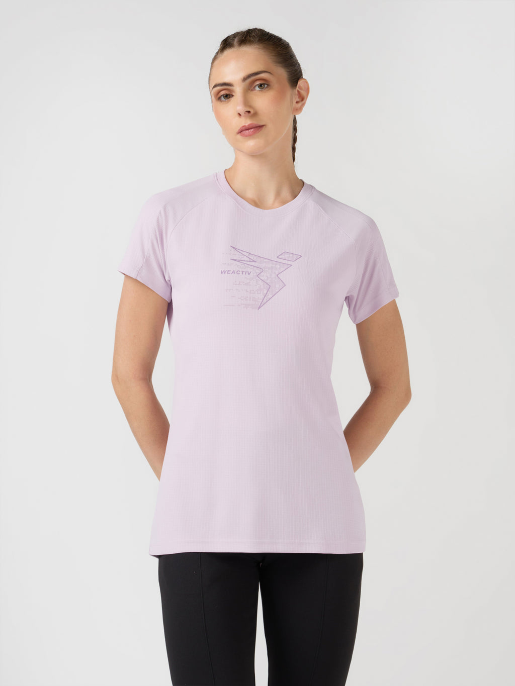Technosport Women TShirt (Techno Cool) - W170 - LILAC B