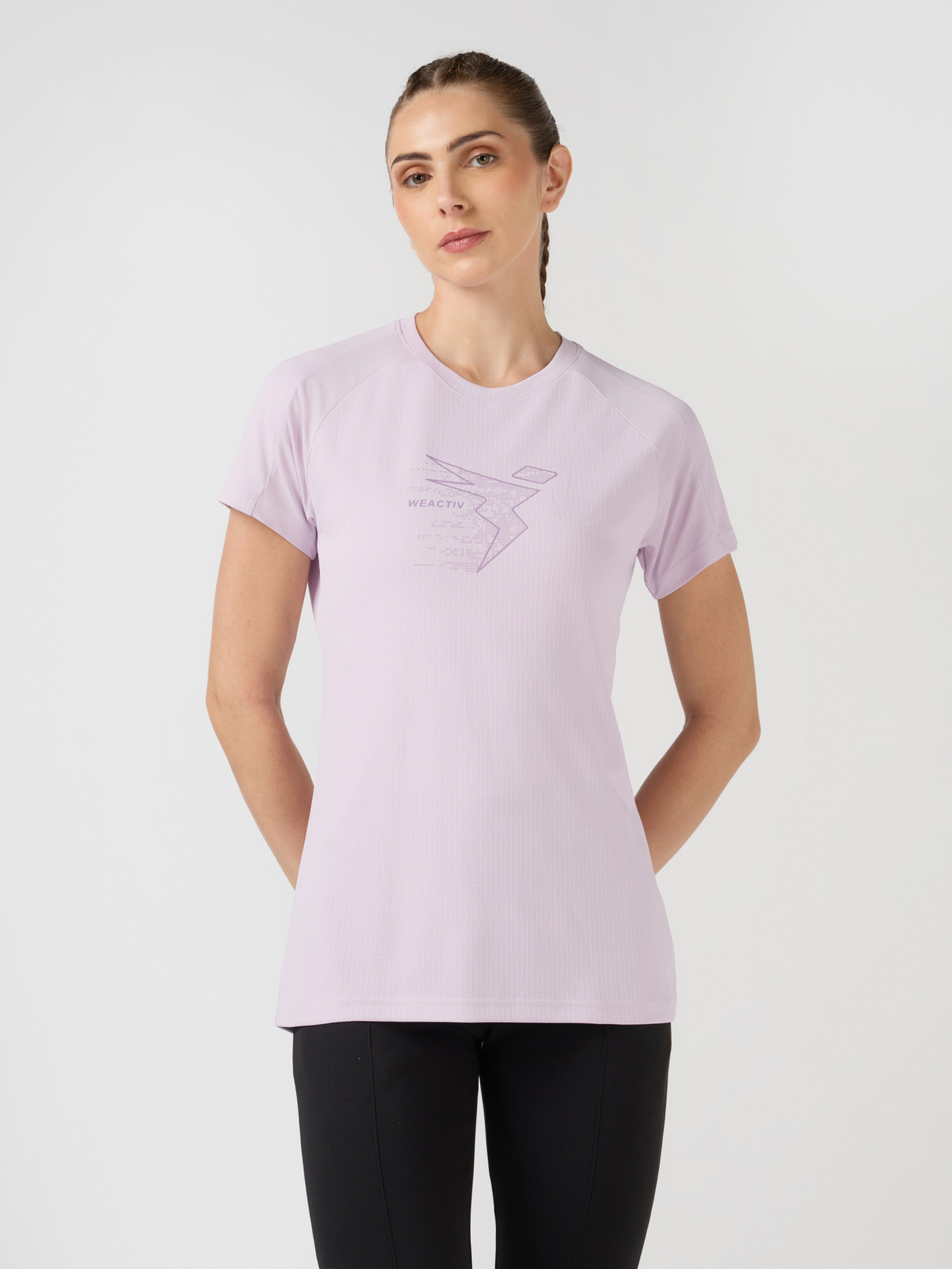 Technosport Women TShirt (Techno Cool) - W170 - LILAC B