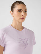 Technosport Women TShirt (Techno Cool) - W170 - LILAC B