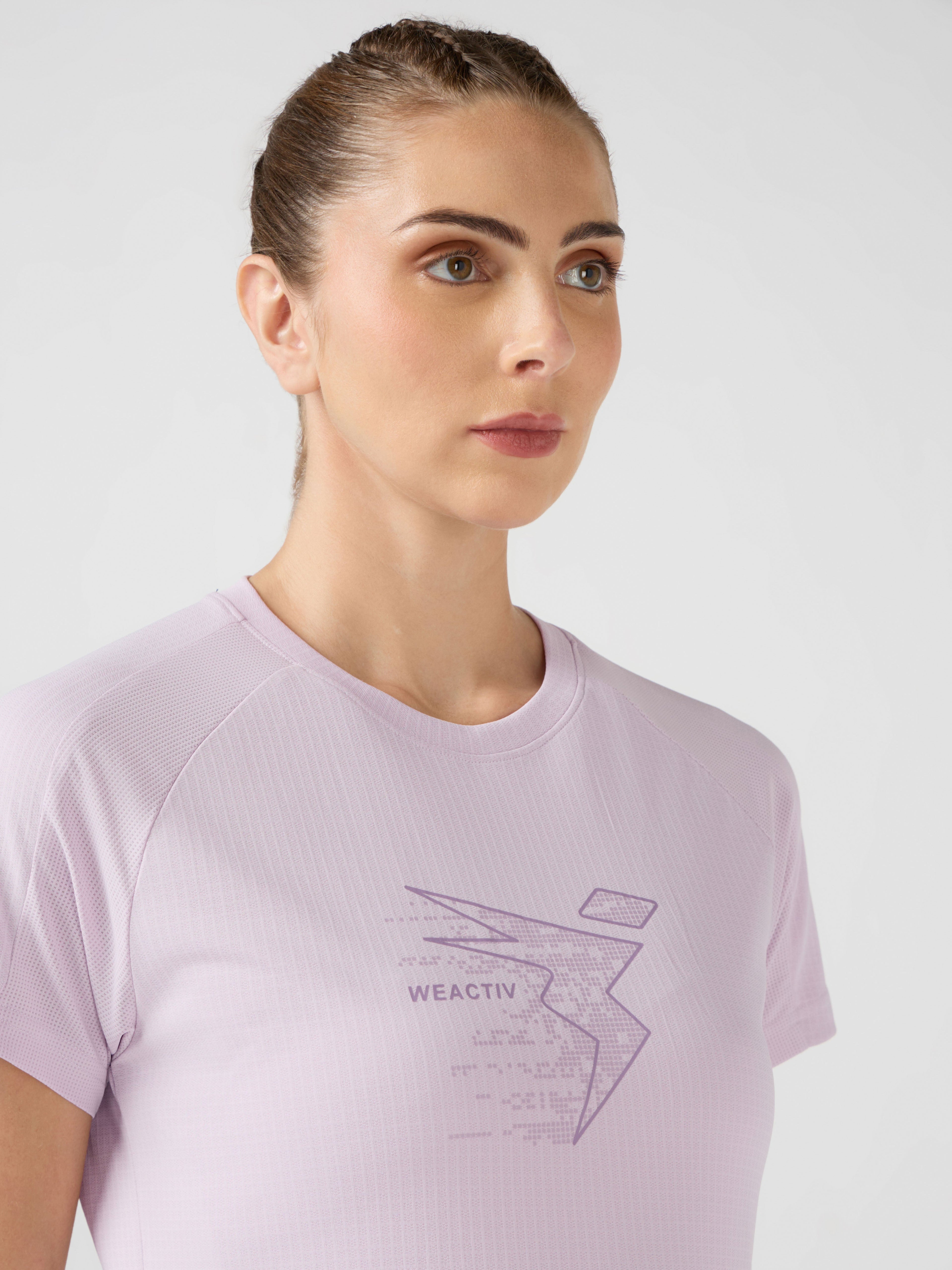 Technosport Women TShirt (Techno Cool) - W170 - LILAC B