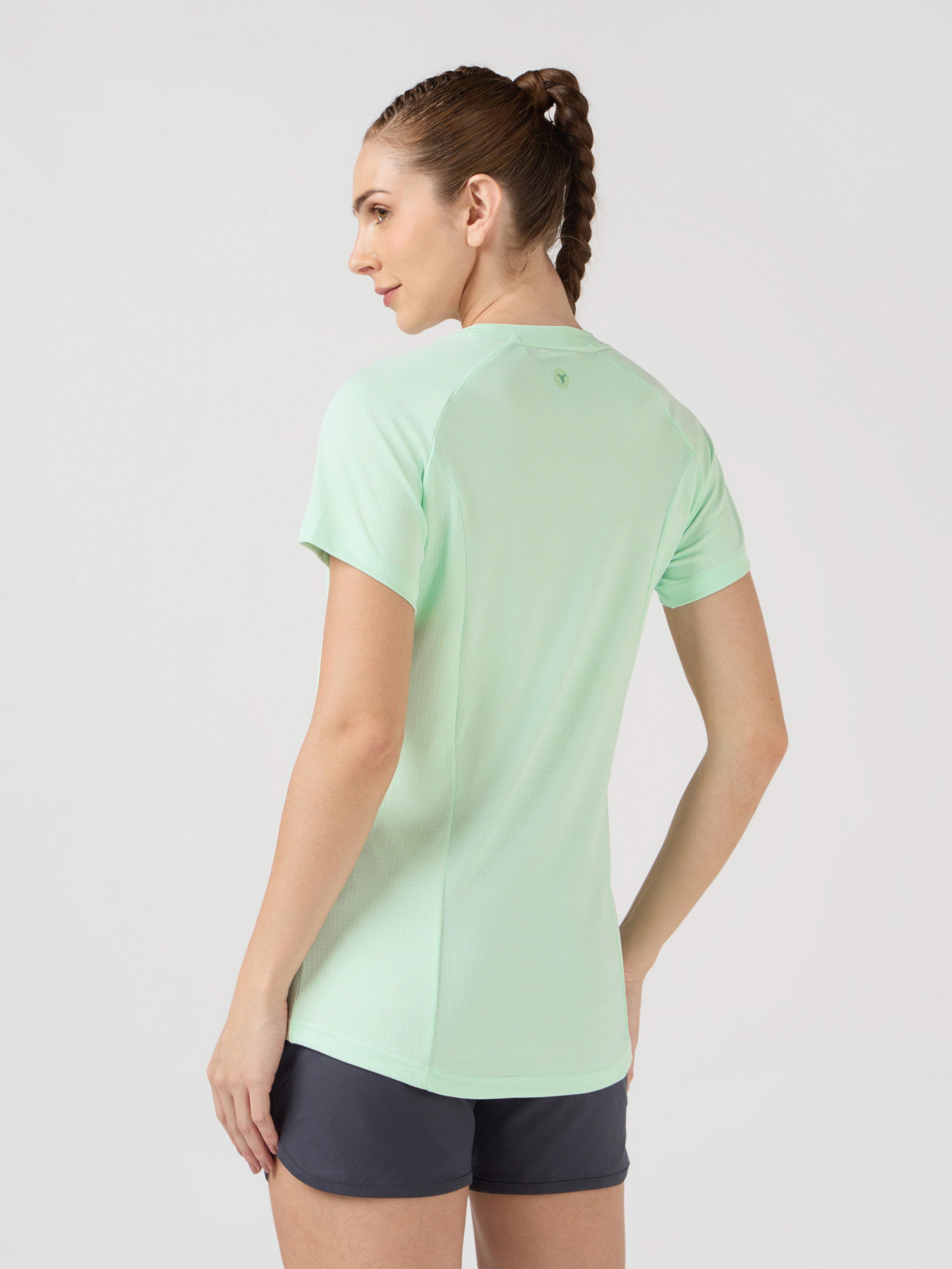 Technosport Women TShirt (Techno Cool) - W170 - MINT GREEN B