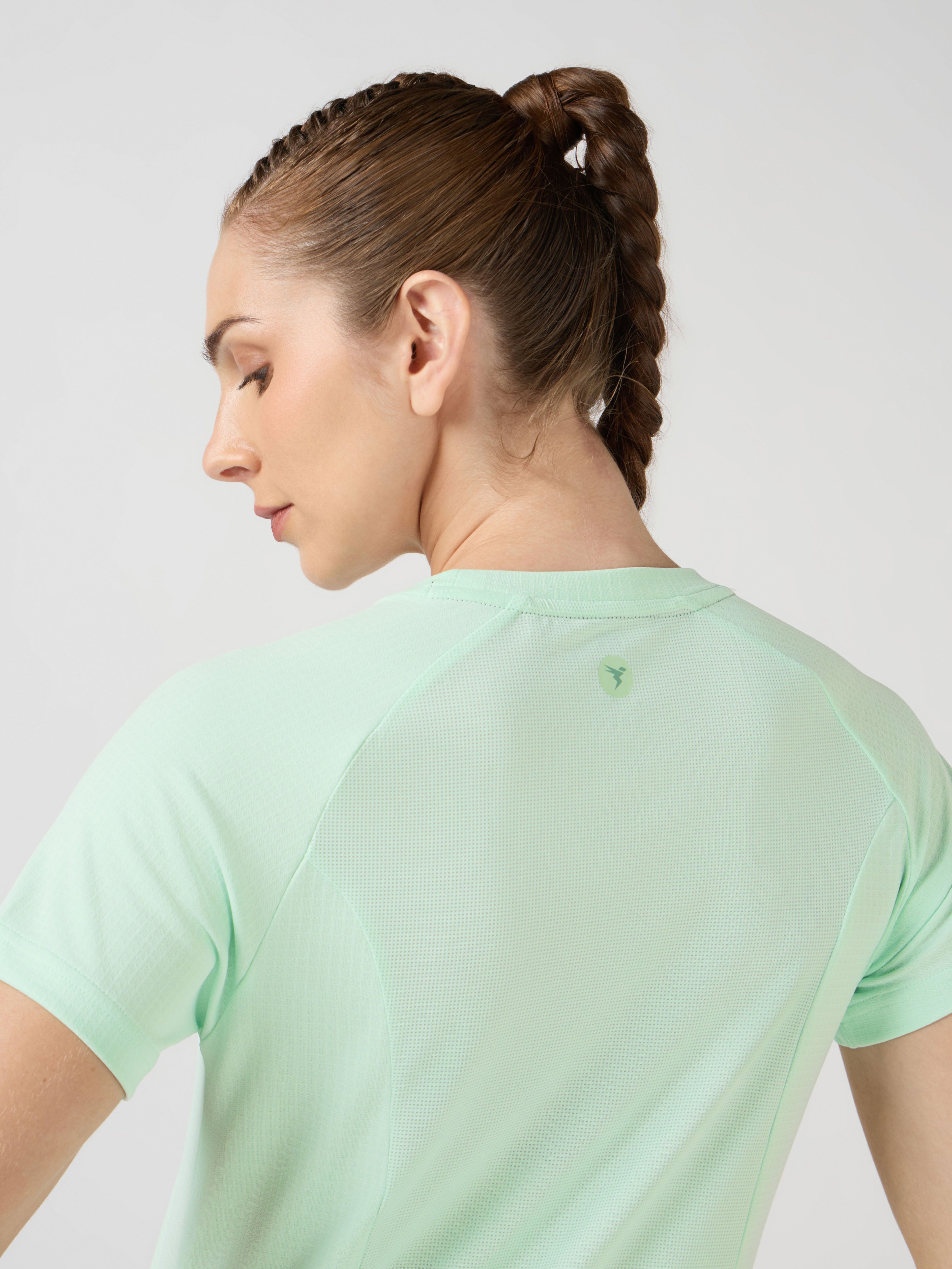 Technosport Women TShirt (Techno Cool) - W170 - MINT GREEN B