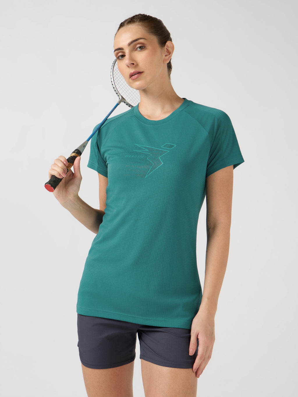 Technosport Women TShirt (Techno Cool) - W170 - TEAL B