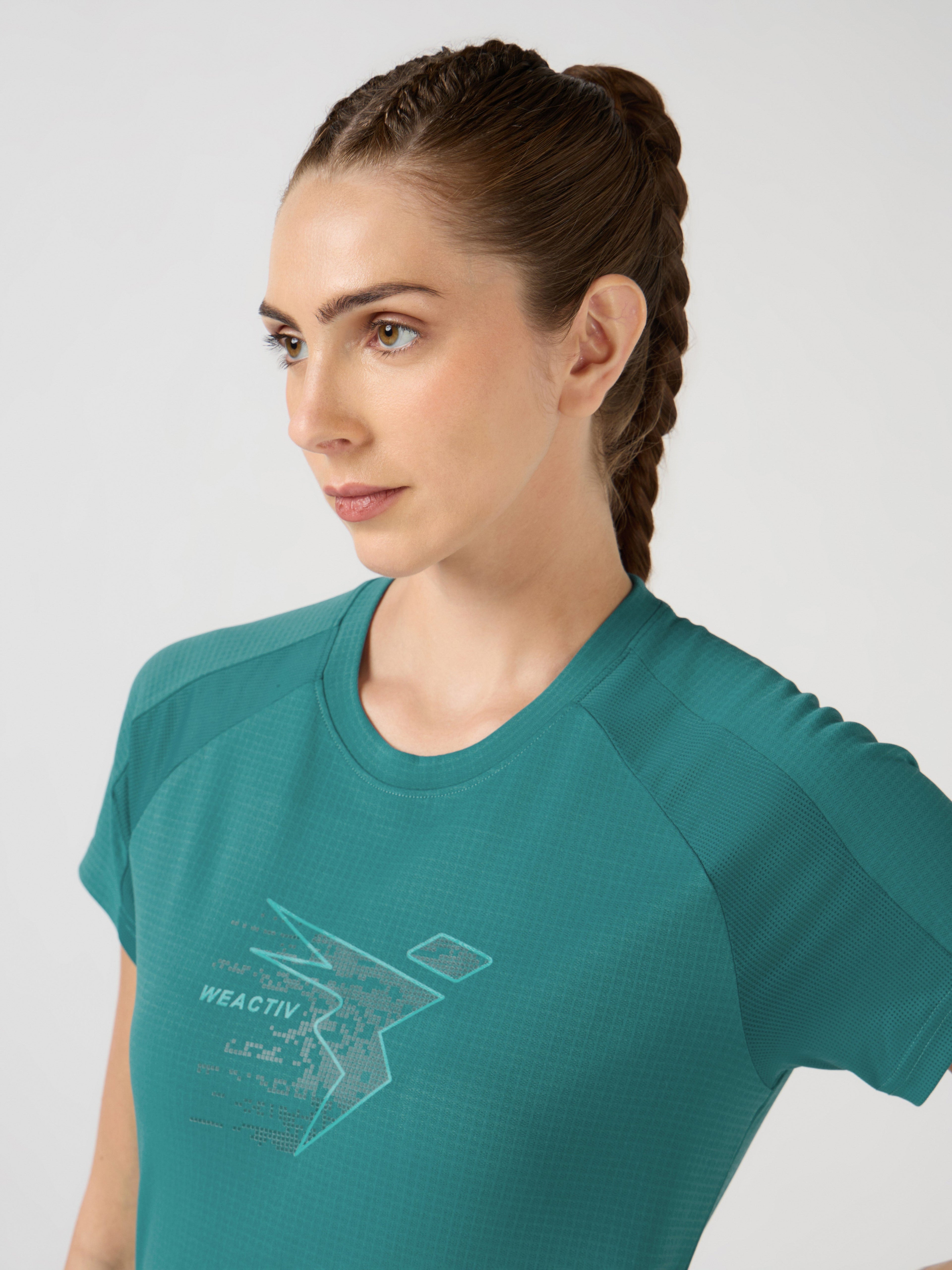 Technosport Women TShirt (Techno Cool) - W170 - TEAL B
