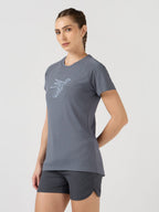 Technosport Women TShirt (Techno Cool) - W170 - VINTAGE INDIGO