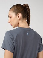 Technosport Women TShirt (Techno Cool) - W170 - VINTAGE INDIGO