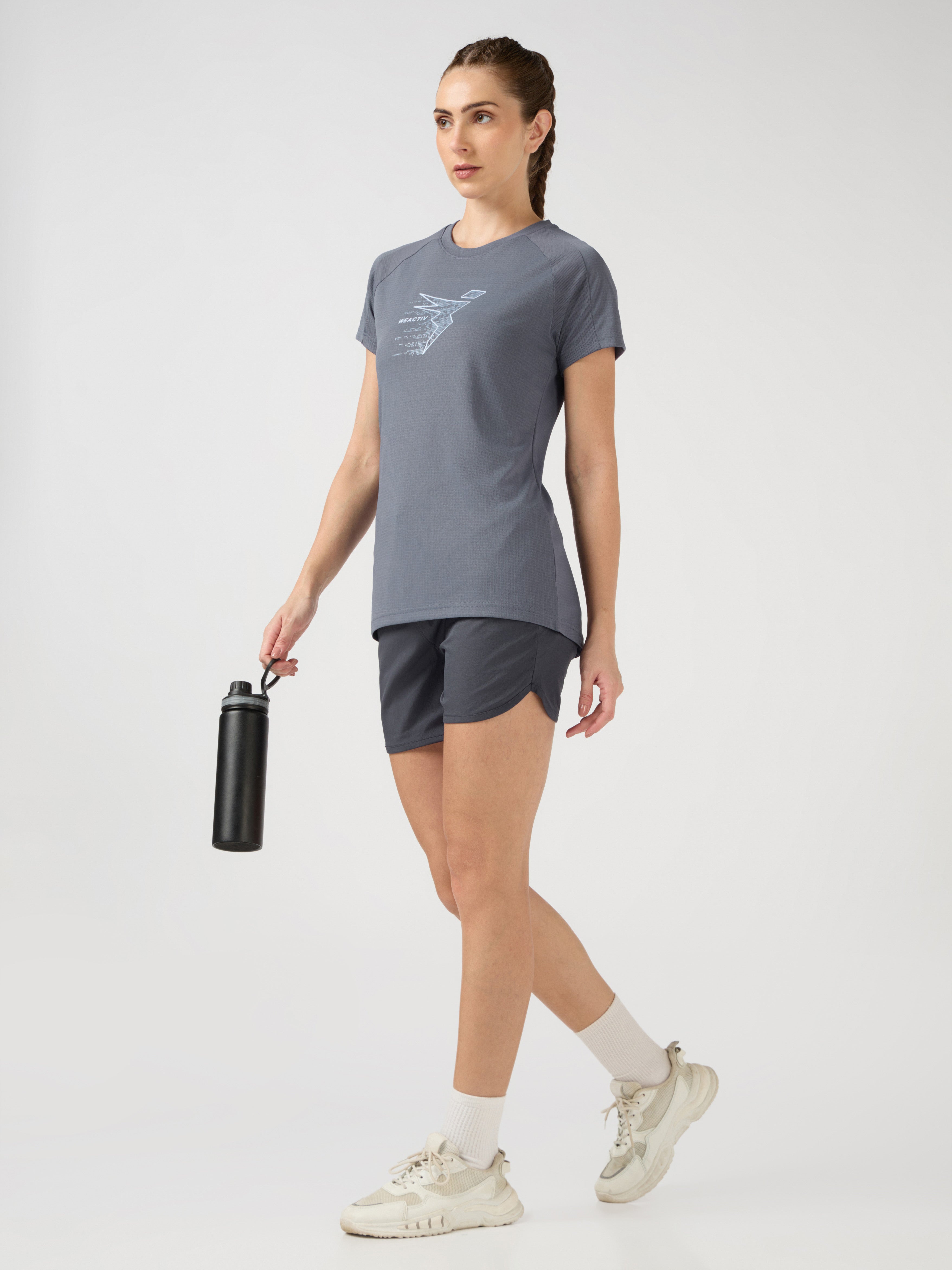 Technosport Women TShirt (Techno Cool) - W170 - VINTAGE INDIGO