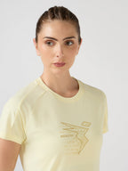 Technosport Women TShirt (Techno Cool) - W170 - YELLOW B