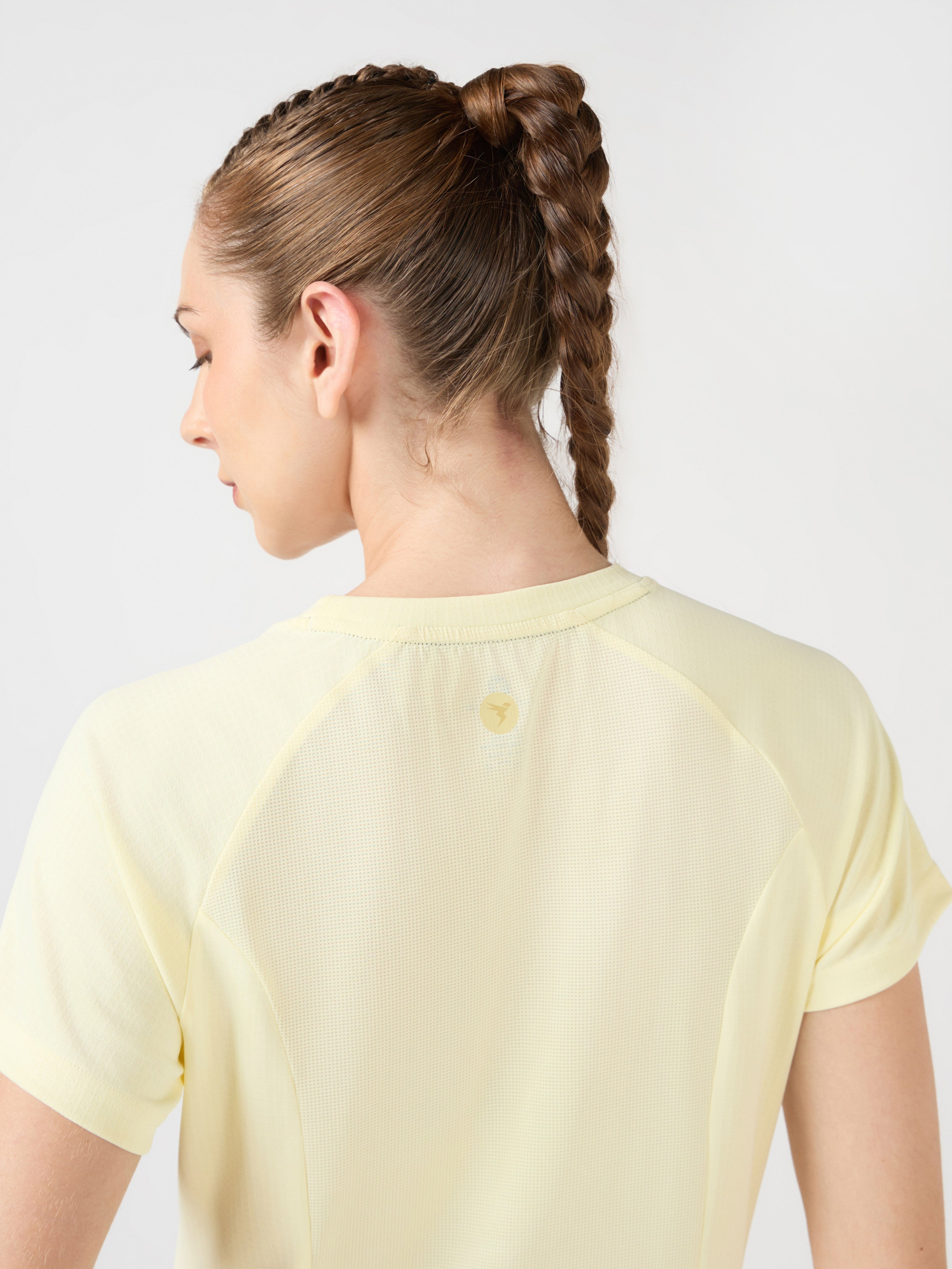 Technosport Women TShirt (Techno Cool) - W170 - YELLOW B