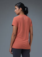 Technosport Women Crew Neck TShirt - WR105 - CHILLI FLAKES