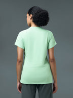 Technosport Women Crew Neck TShirt - WR105 - GRAYED JADE