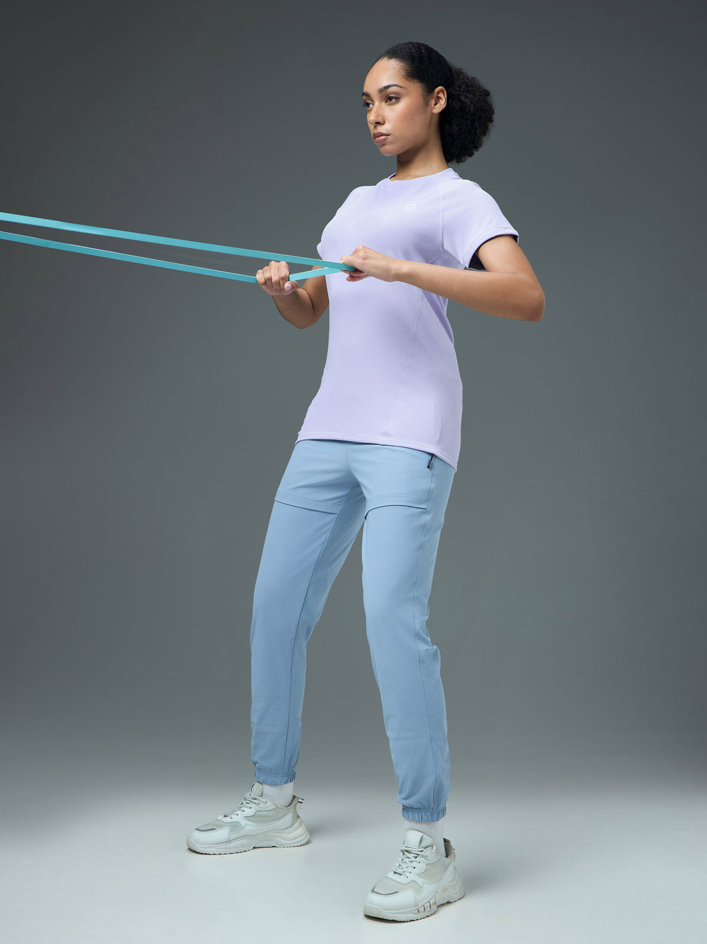 Technosport Women Crew Neck TShirt - WR105 - HEATHER