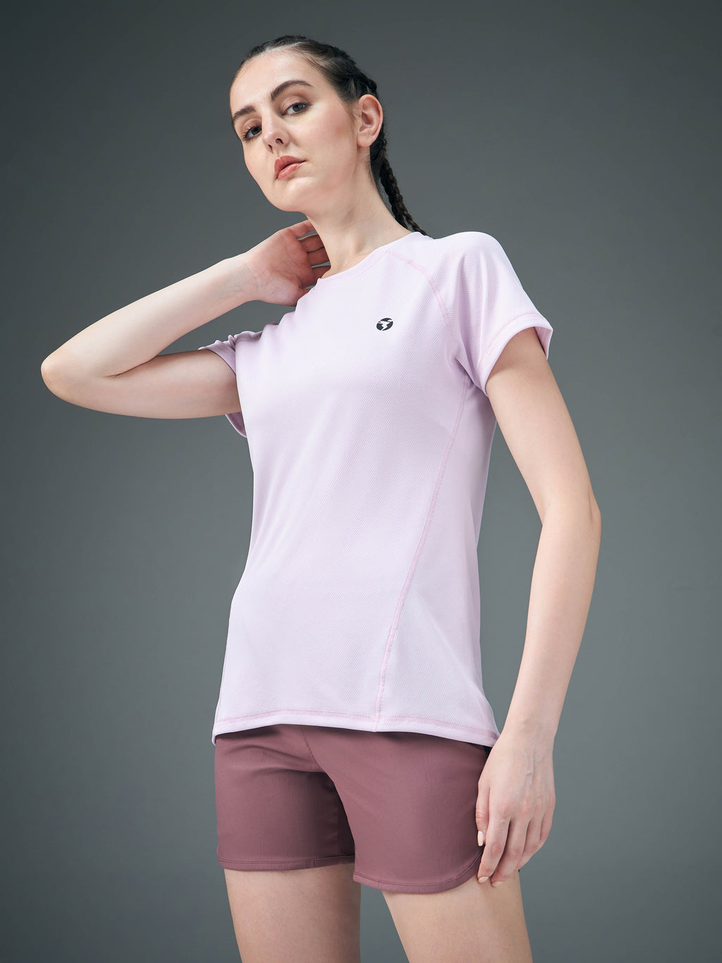 Technosport Women Crew Neck TShirt - WR105 - LILAC