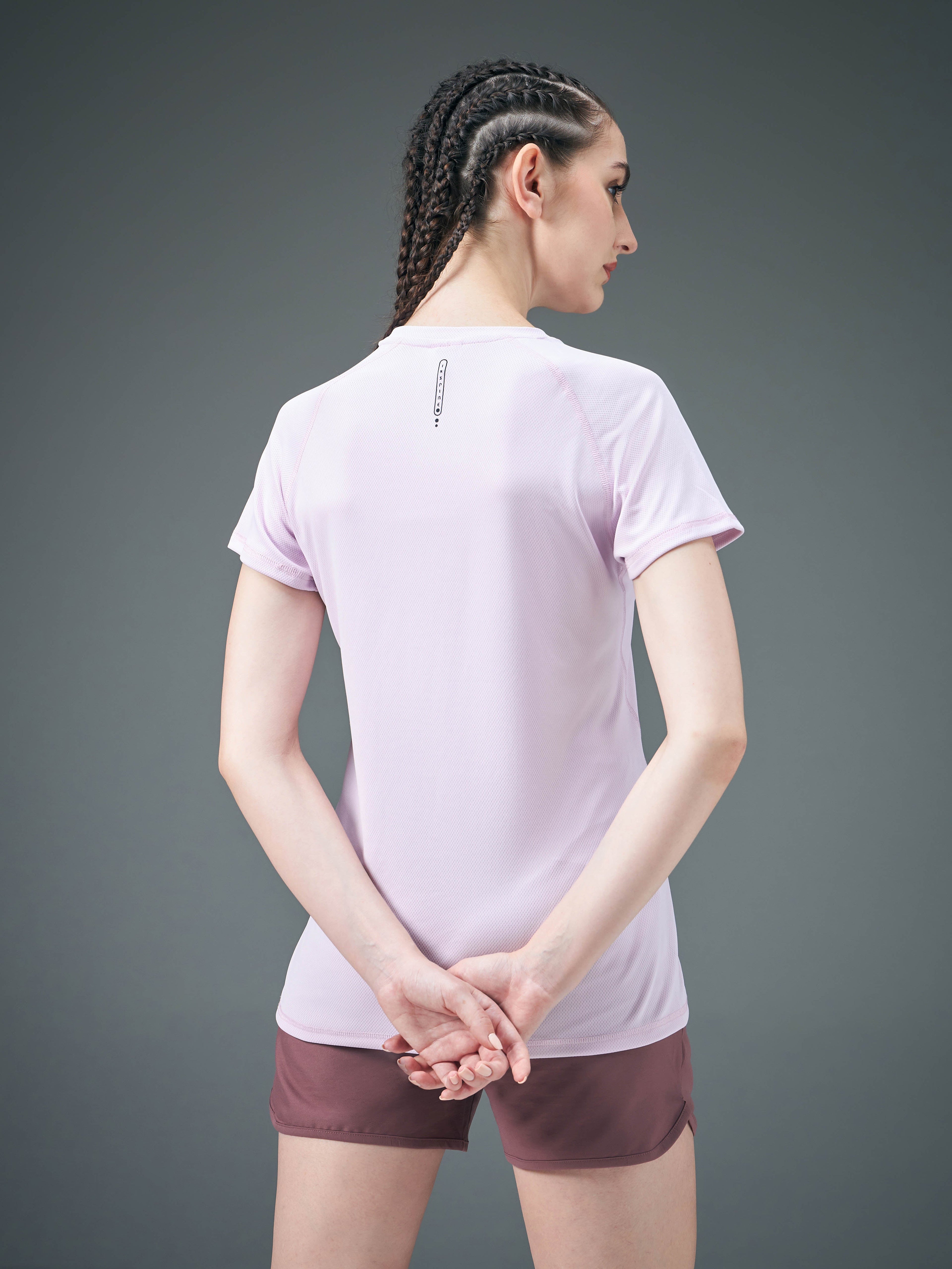 Technosport Women Crew Neck TShirt - WR105 - LILAC