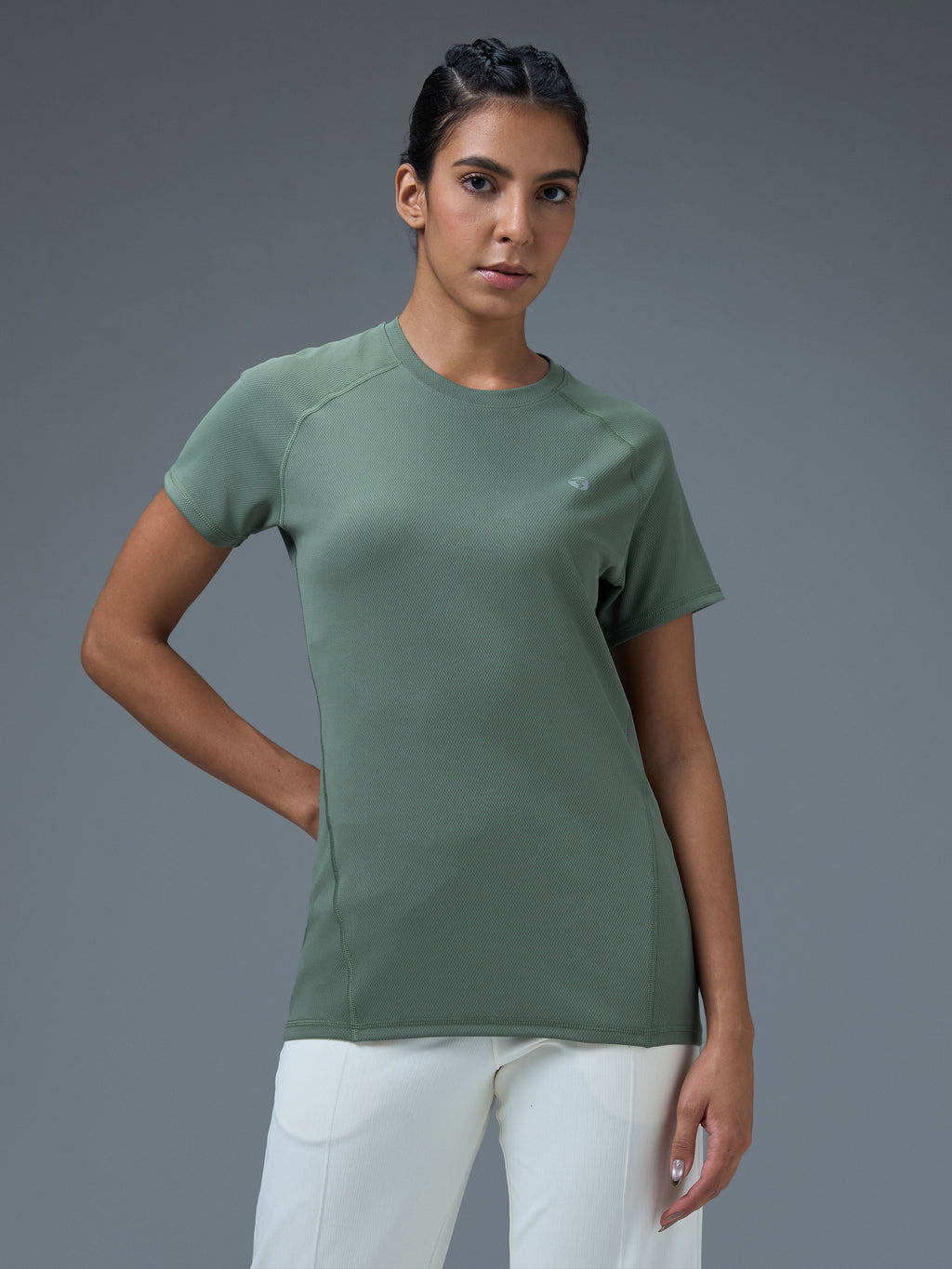 Technosport Women Crew Neck TShirt - WR105 - MYRTLE