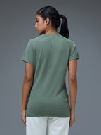 Technosport Women Crew Neck TShirt - WR105 - MYRTLE