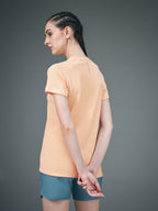 Technosport Women Crew Neck TShirt - WR105 - PEACH