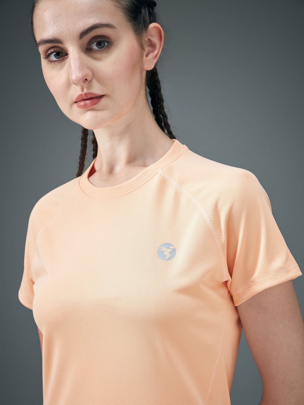 Technosport Women Crew Neck TShirt - WR105 - PEACH